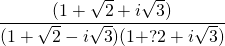 Mathplace quicklatex.com-0116cb9b431eaab0d8f822333e47f987_l3 Exercice 1 : Forme algébrique  
