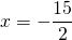 Mathplace quicklatex.com-0f5f3a1b6af07f14021d1fd706eaee5e_l3 Méthode 1 - Résolution équation premier degré à une inconnue  