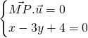 Mathplace quicklatex.com-167f81ac28252f807cfc340a9ebb0d13_l3 Méthode 6 : Coordonnées du projeté d’un point sur une droite  