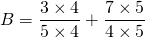 Mathplace quicklatex.com-3145c31b98ca29343f3e382e5f400e62_l3 Méthode 2 : Comment additionner (ou soustraire) deux quotients ?  