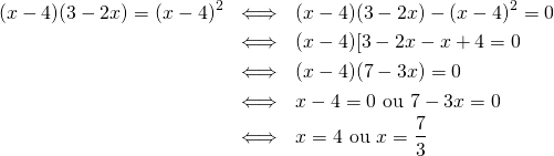 Mathplace quicklatex.com-353de4bd38e23d0fe06b0aa036973392_l3 Exercice 6 : résolution d'équation  
