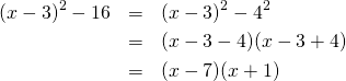 Mathplace quicklatex.com-476a3f5a293afeaccb8efcd53cecae2b_l3 Exercice 3 : factorisation  