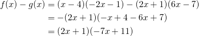 Mathplace quicklatex.com-484c787dcedf6027616b387440f2991d_l3 Exercice 6 : etude des fonctions  