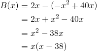 Mathplace quicklatex.com-4b8bdb873441d1e4f0bfe66c8bba603f_l3 Exercice 4 :  inéquation  