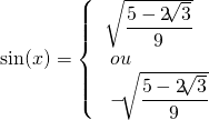 Mathplace quicklatex.com-65b672f435e603582cfbb148ae2b4b4a_l3 Méthode 3 - Trouver le cosinus d'un réel à partir du sinus et vice versa.  