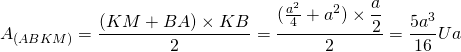 Mathplace quicklatex.com-67ebf933cae12e77eba27e5230a32d97_l3 Exercice 1 : Calcul d'aires avec une parabole  