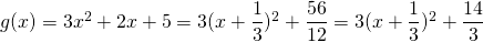 Mathplace quicklatex.com-6957c3b6be467b8ba422cc765a33bf2a_l3 Méthode 4 : Etudier le sens de variation d’une fonction trinôme du second degré  