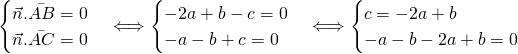 Mathplace quicklatex.com-7b26730ac4233fa703d29d764c65ec56_l3 Methode 1 : Coordonnées du vecteur normal d’un plan  
