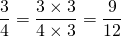 Mathplace quicklatex.com-8d3933dbf9d01e1b0b40c7a71d924f54_l3 Exercice 1 : Ecrire une fraction avec 12 au dénominateur  