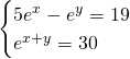 Mathplace quicklatex.com-92431aeabe8e1910799fc92bf71b8513_l3 Exercice 5 : Résoudre les systèmes d'équations  