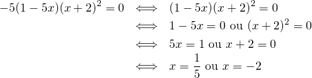 Mathplace quicklatex.com-c135cd1a5445d937e74f55a81b317d0b_l3 Exercice 4 : résolution d'équation  