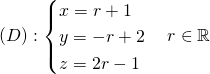 Mathplace quicklatex.com-cb067ff055e236edf8cba1b9e06c4001_l3 Methode 1 : Etudier les positions relatives de deux droites données par leur équations.  