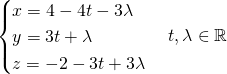 Mathplace quicklatex.com-cdbabdc02f6530af5f3973ca7a35d57d_l3 Methode 2 : Equation paramétrique d’un plan  