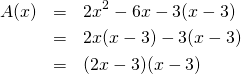Mathplace quicklatex.com-d4222687cdfe6e79023297cc1d1f0aff_l3 Exercice 9 : racine d'une fonction  