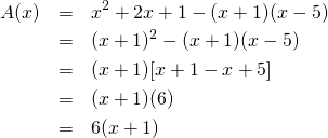 Mathplace quicklatex.com-d8df3e9c40441f30af73cefd4edb5dbc_l3 Exercice 6 : factorisation  