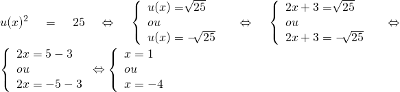 Mathplace quicklatex.com-dd6e2e78e60d4f5947a23c90ea28558f_l3 Méthode 4 - Résoudre équation de type u(x)²=a  