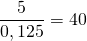 Mathplace quicklatex.com-f7aaf646c9ffe6ed15ba878d5bc23431_l3 Exercice 5 : division de nombres relatifs  
